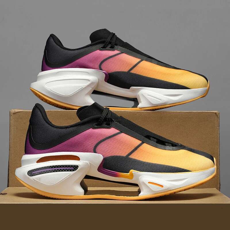 Running Men Women Mesh Flat Cushioning Outdoor Sports Marathon Jogging Shoes Cpuple Original Sneakers Man