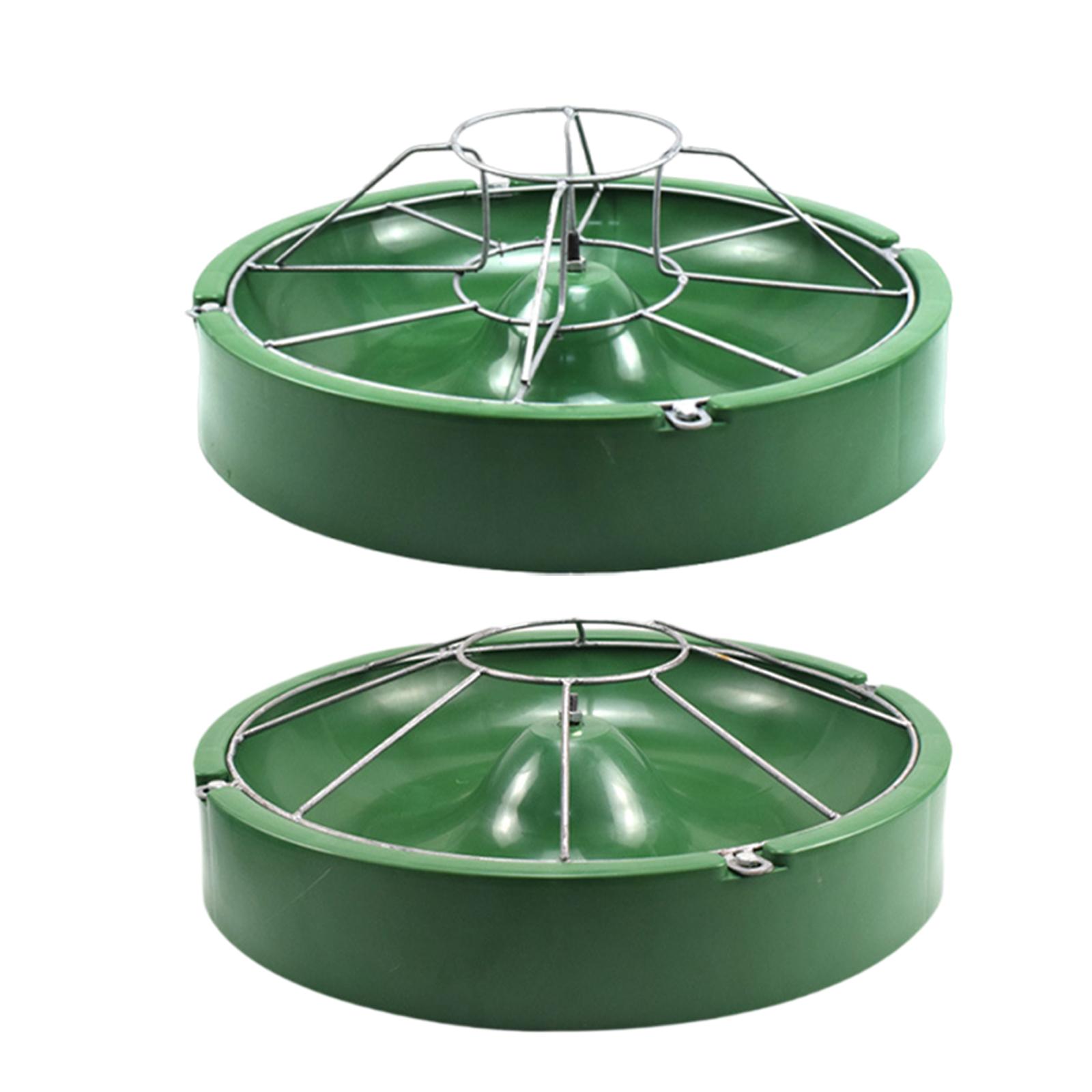 Pig Trough Container Bucket Accessories Basin Dishes 8 Slot Farming Supplies Piglet Feeder for Livestock Cattle Pets Poultrys