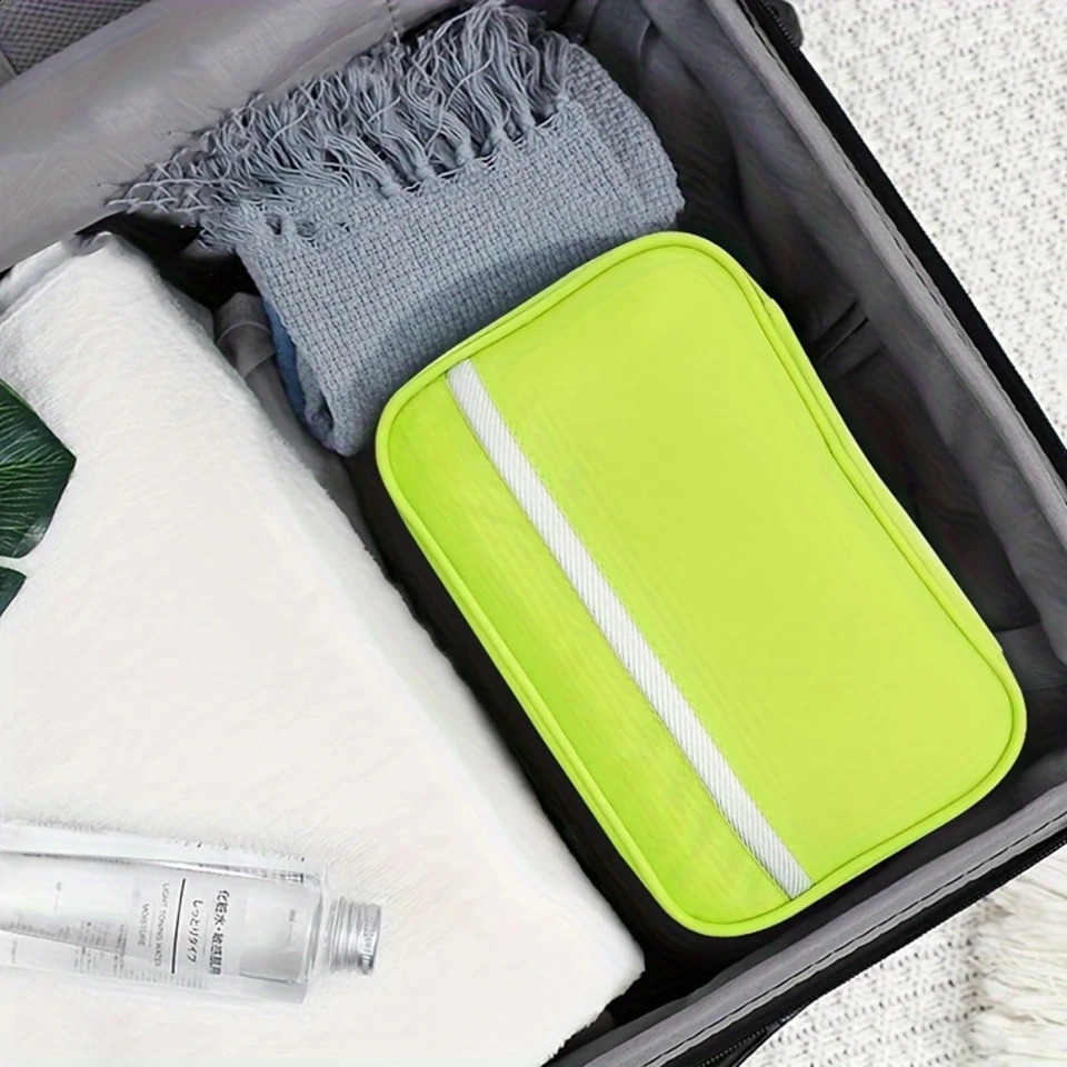 Ship from US Hanging Toiletry Bag Travel Wash Organizer Kit For Men And Women Cosmetics Make Up Sturdy Hook Shower 250305FBB