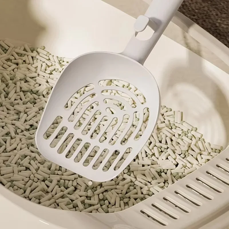 Cat Litter Box Cat Toilet Large Capacity Kitty Sandbox Cats Bathroom Semi Closed Cleaning Basin Splashproof Cats Tray Pet Supply