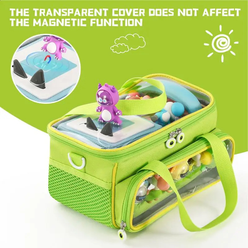 Ship from US Cute speaker storage bag to protect audio organizer with shoulder strap and joystick can be stored in a 250305FBB