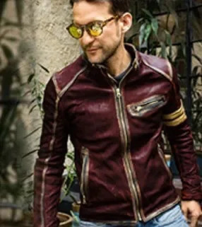 European and American Mens Casual Leather Clothing Fashionable Youth Stand Collar Biker Jackets with Unique Styles S5XL 250225