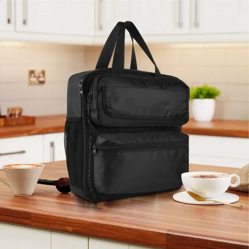 Ship from US Coffee Maker Storage Bag TravelFriendly Machine Container Household Organization Brewer Organizing 250305FBB
