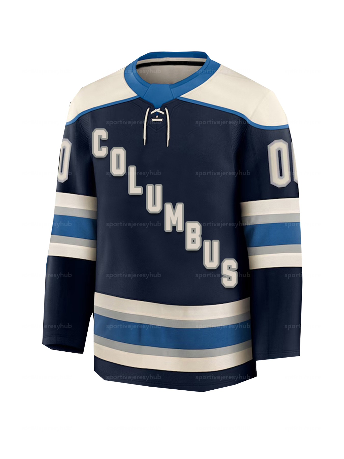 13 Gaudreau 29 Laine Marchenko Mathieu Olivier 38 Jenner 8 Werenski 90 Merzlikins 19 Fantilli 13 Johnson Kirill Custom 2025 Stadium Series Hockey Jere