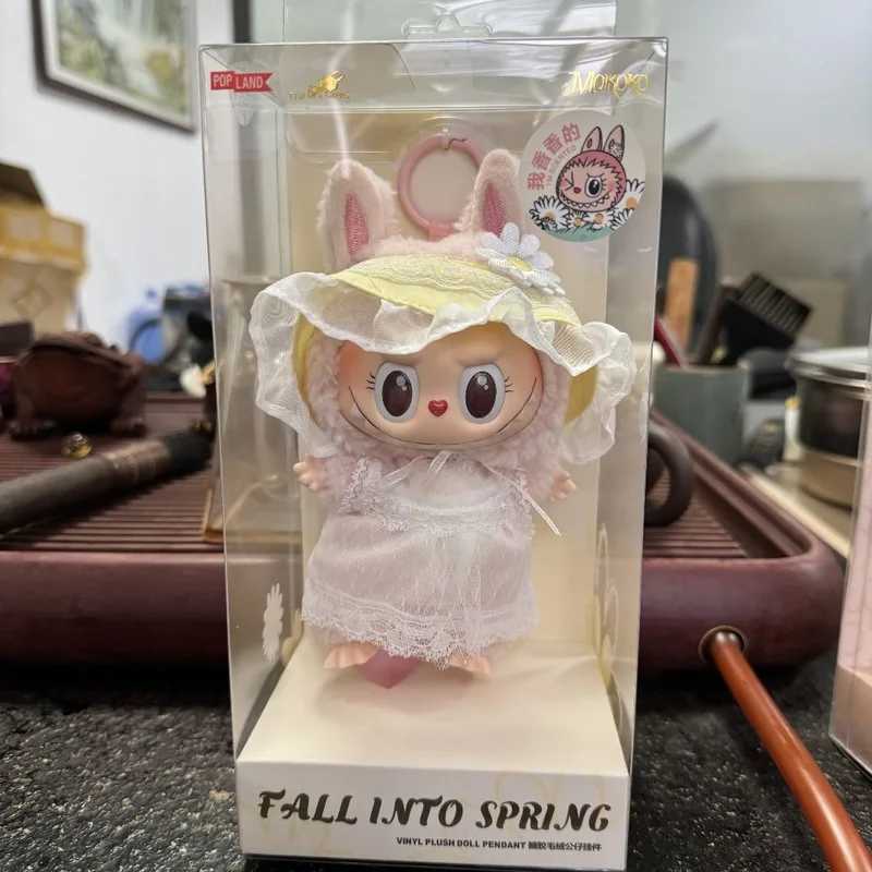 Mokoko Sweetheart Pink Doll Pendant Cute Labubu Creative Ornament Christmas Gifts Children Toys Labubu 1 1 ReplicaT250305