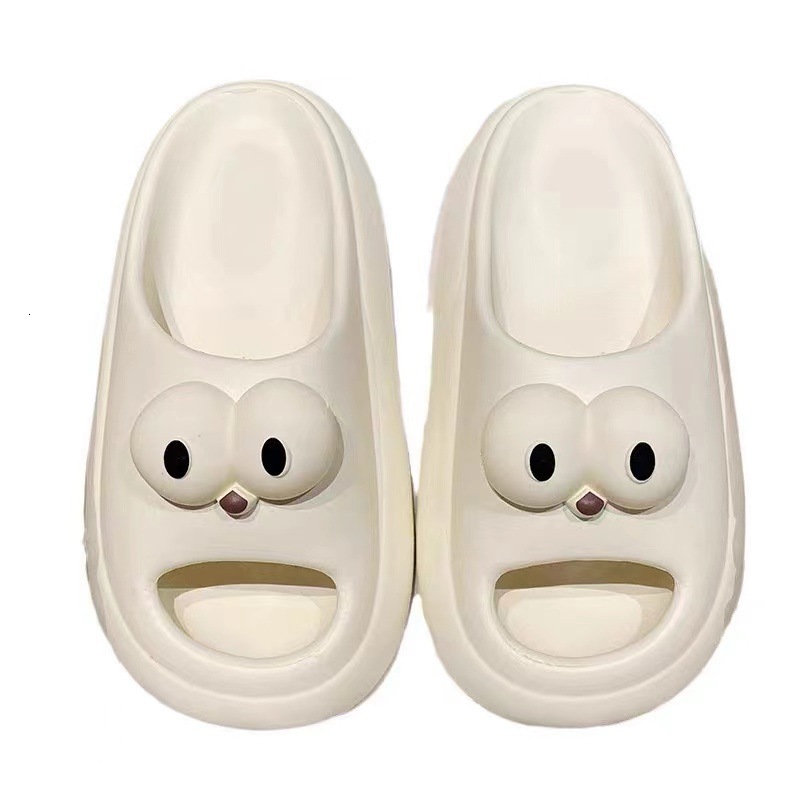 2025 new EVA big eyed women's anti slip, odor proof and have a feeling of stepping on feces. Summer designer couple wearing outdoor men's sh