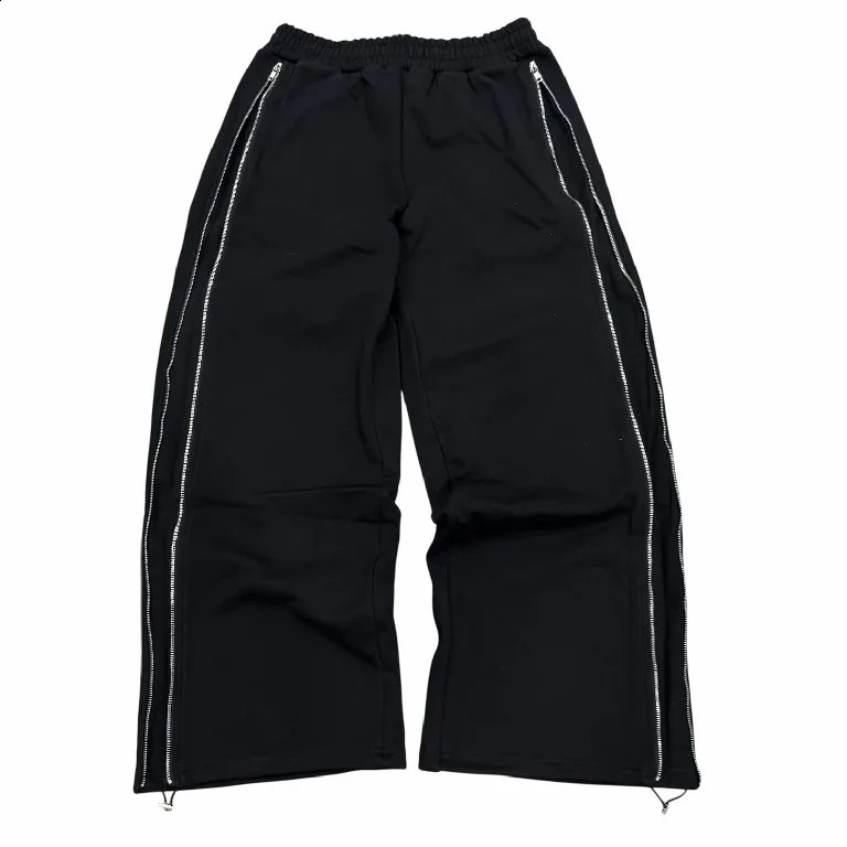 HCW Zipper Hoodie Y2K Clothing Mens Harajuku Hip Hood Design Extra Large Sweatshirt Casual Multi Jacket 250305w