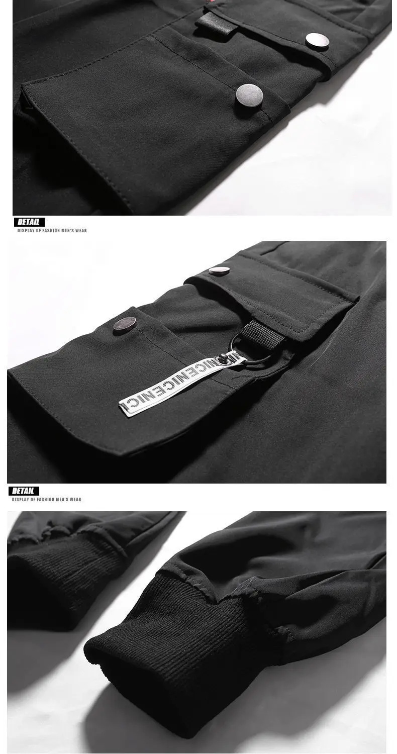 Men Cargo Tactical Pants Work Combat Multipockets Casual Training Trousers Overalls Clothing Joggers Hiking Mens 250304