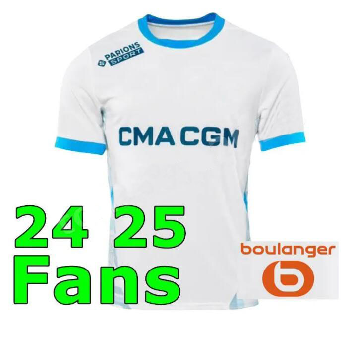 25 26 maillot de foot GREENWOOD 125th Anniversary Soccer jerseys OUNAHI harit 2025 2026 OM football shirt hommes enfants BALERDI RONGIER man and KIDS