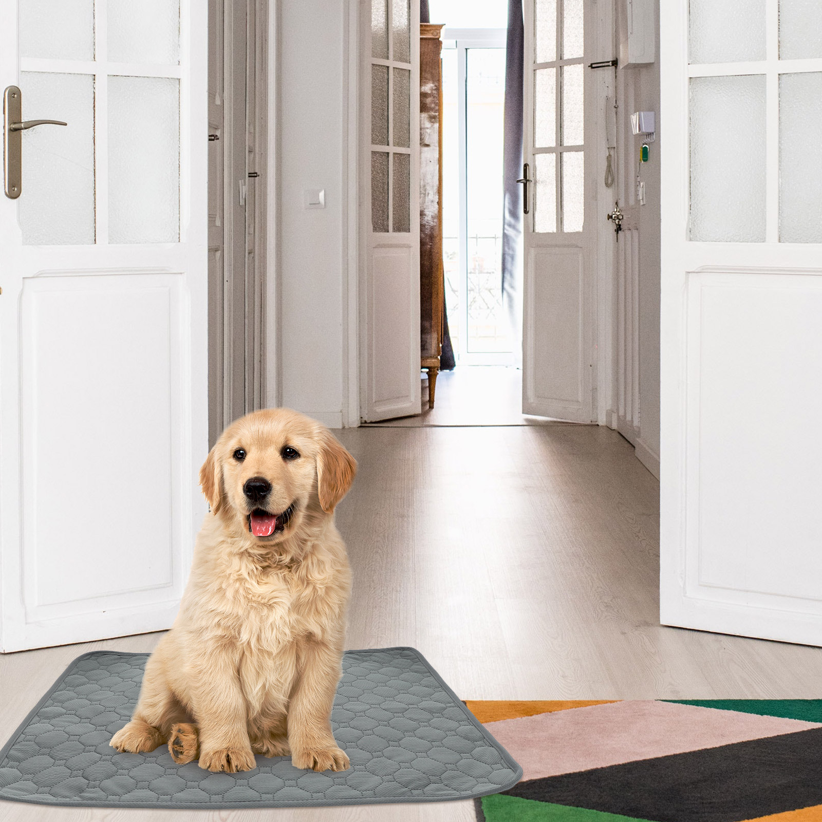 Washable Pee Pad Anti-slip Dog Pee Pad Cat Urine Mat Leakproof Pee Pad Pet Accessory guinea pig pee pads washable