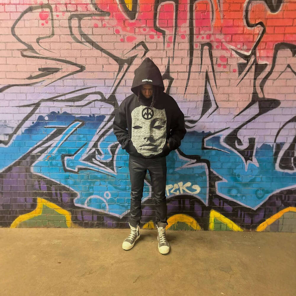New Spring Face Cool Unisex Dark Street Hoodie