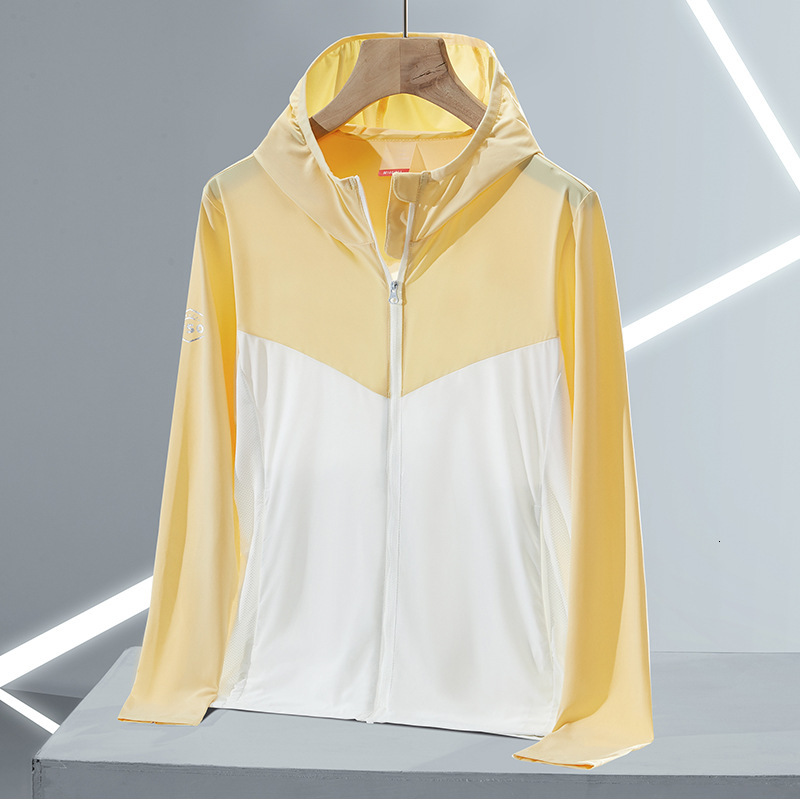 Ice silk women, UV resistant sun protection clothing for men, outdoor skin windbreaker upf50+can tracksuit