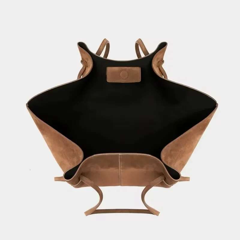 YUZEFI Korea Niche Shoulder Mochi Suede Matte Large Capacity Portable Tote Bag