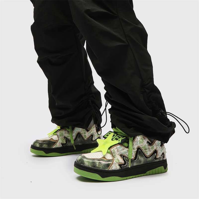 Original Mens Skateboard Shoe Designer Women Streetwear Hip Hop Shoes Low Vulcanized Sneakers Men Trainers