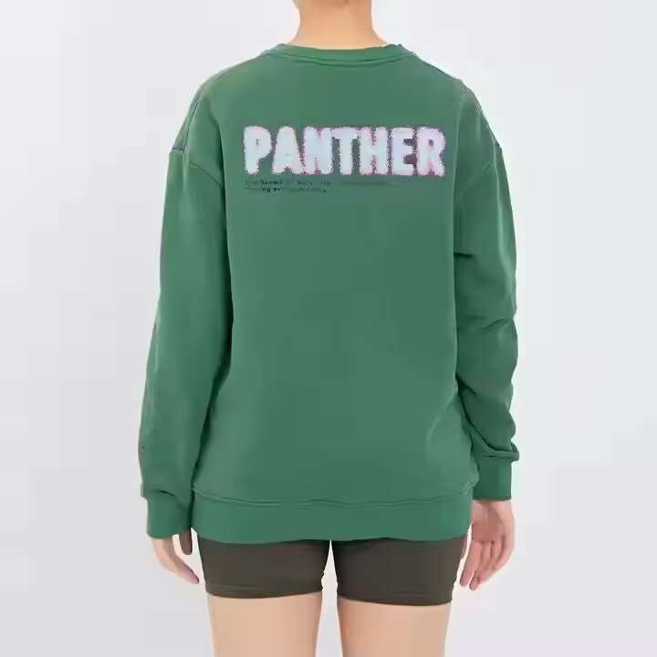 Private Label Hoodies Blank Streetwear Plus Size Casual Crew Neck Woman's Cool Style Fleece Pullover