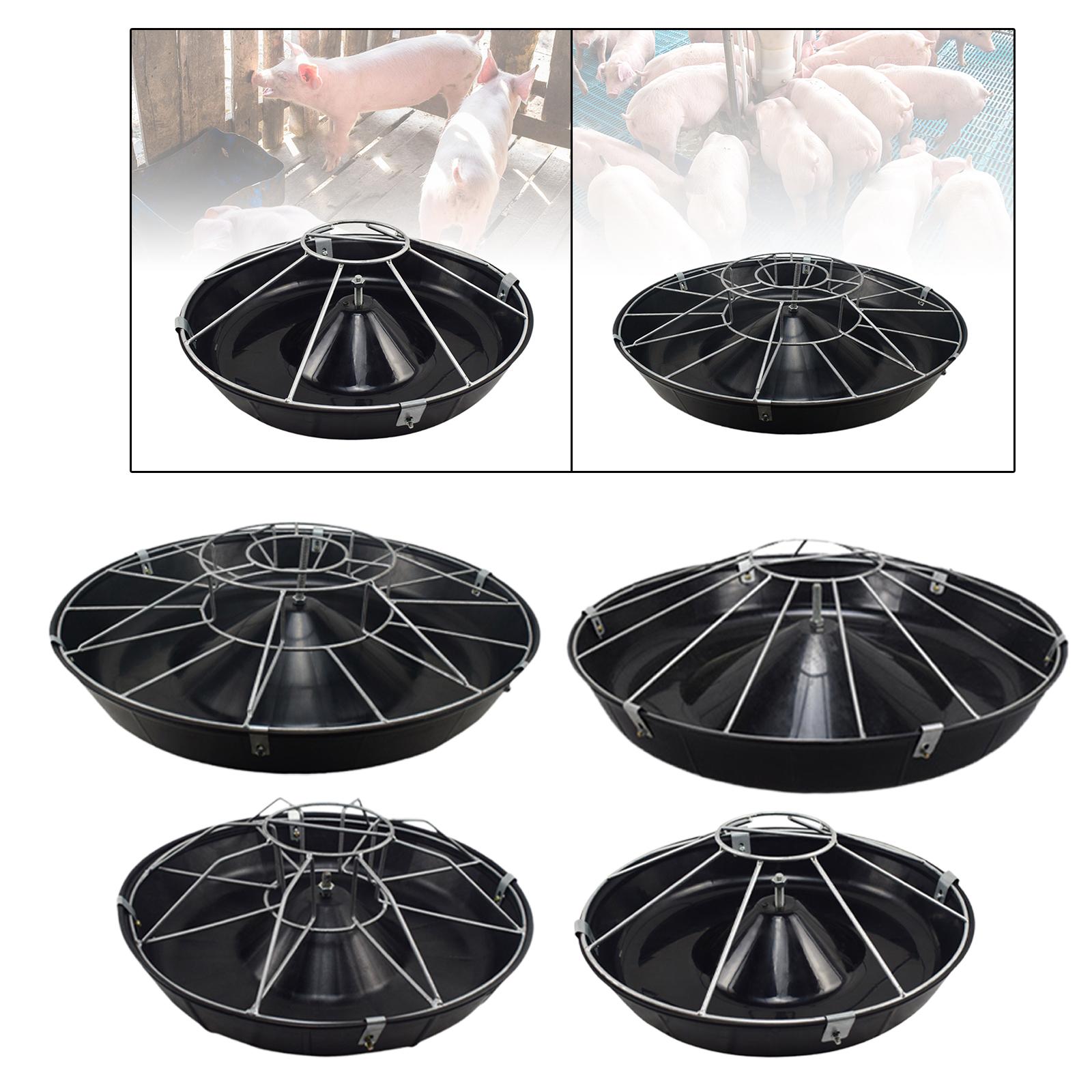 Pig feed Trough Farming Supplies Bucket Fodder Tray Feeding Feeder Bowl Livestock feed Bowl for Livestock Pets Poultrys Cattle