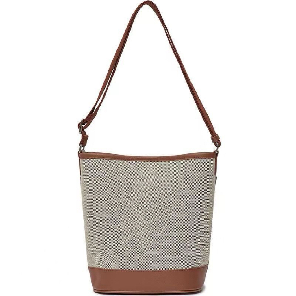 Bucket bag Designer Bag Luxury pure Cowhide style crossbody bag fashionable Handbag Women Crossbody Black and Yellow Shoulder Bag New Designer Bag
