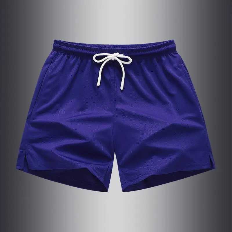 Summer new mens fast drying ice silk 5/4 sports pants and casual 3/4 thin ice silk shortsXJ250304