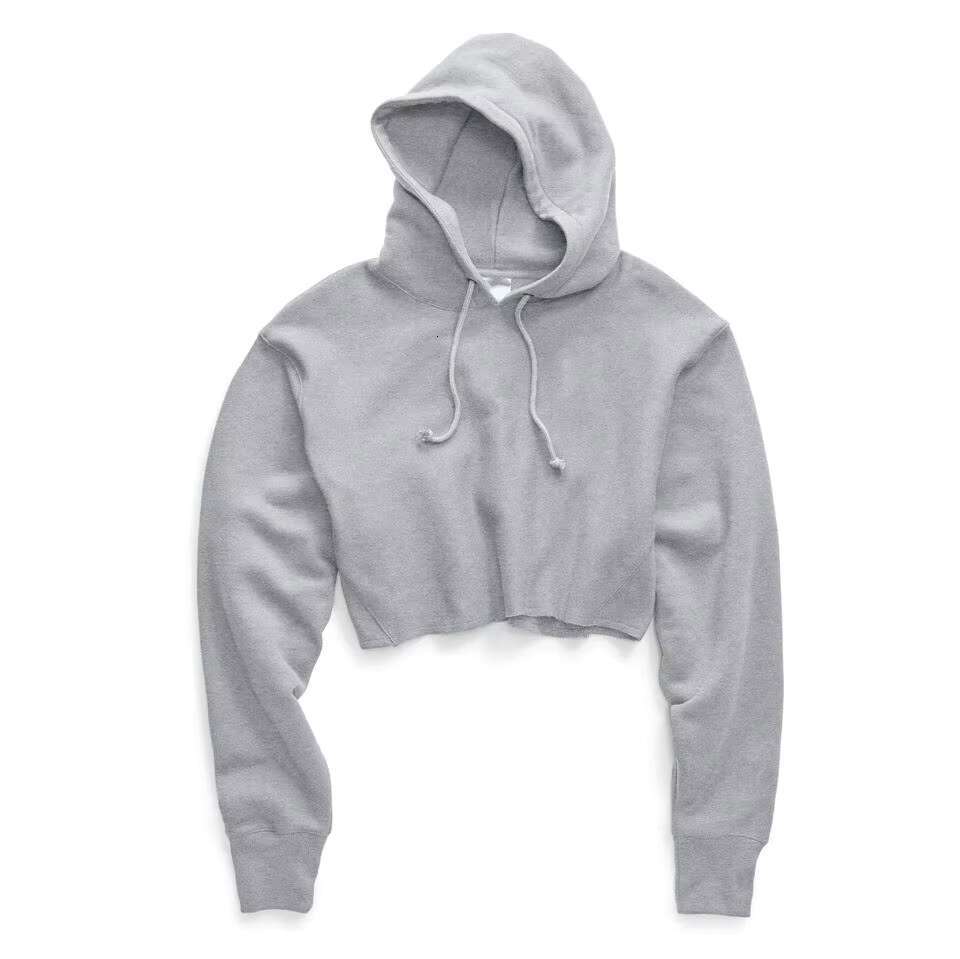 Women's Top Hoodie, Drop Shoulder With Wide Ribbed Cuffs, Stylish Crop Hoodies For Women Clothing, Casual And Trendy