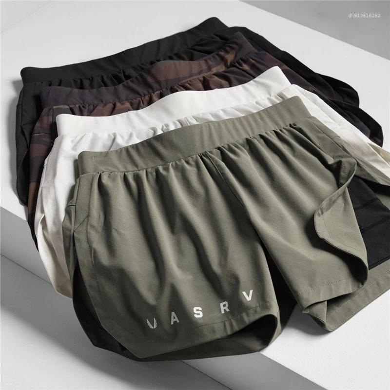 Men's Shorts 2025 2-in-1 Summer Running Breathable Quick-Dry Basketball Training Men Gym Fitness Exercise Short Pants