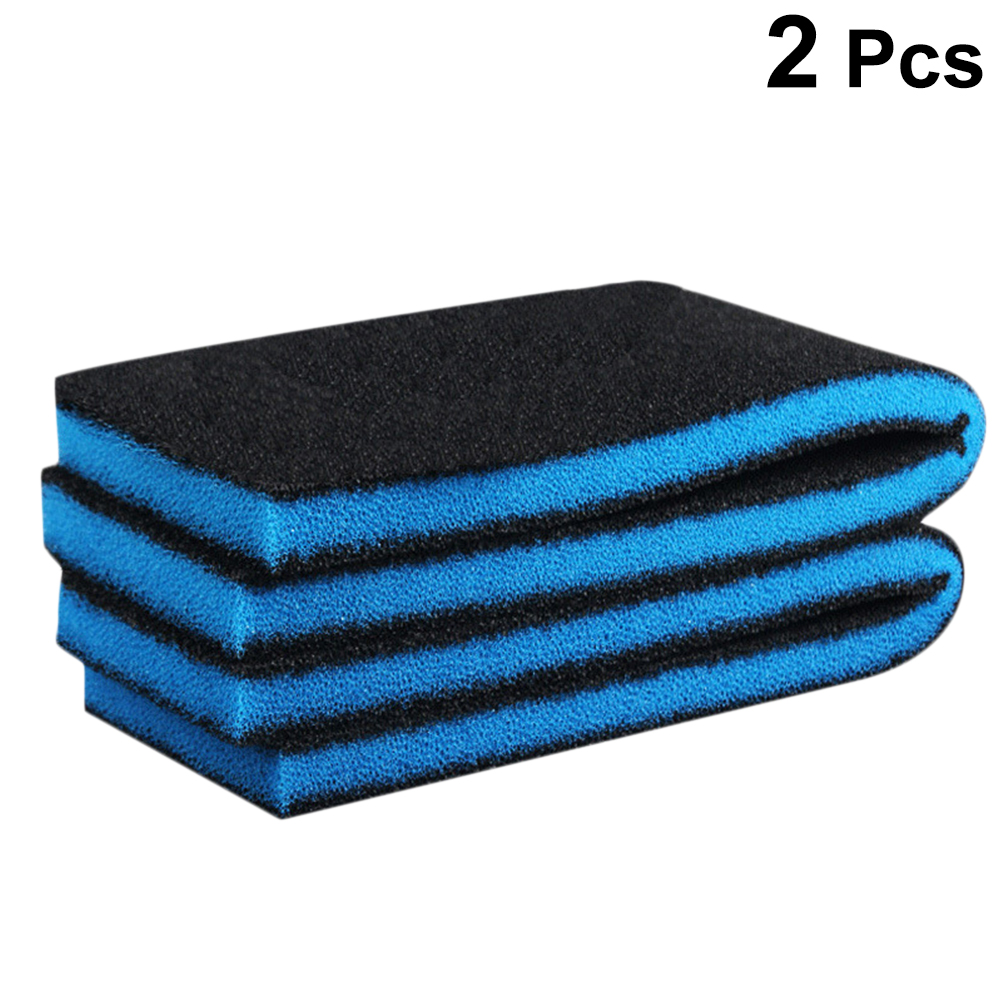 2 Pcs Sponge Filter for Fish Tank Aquarium Tanks Pad Biological Thicken Biochemical