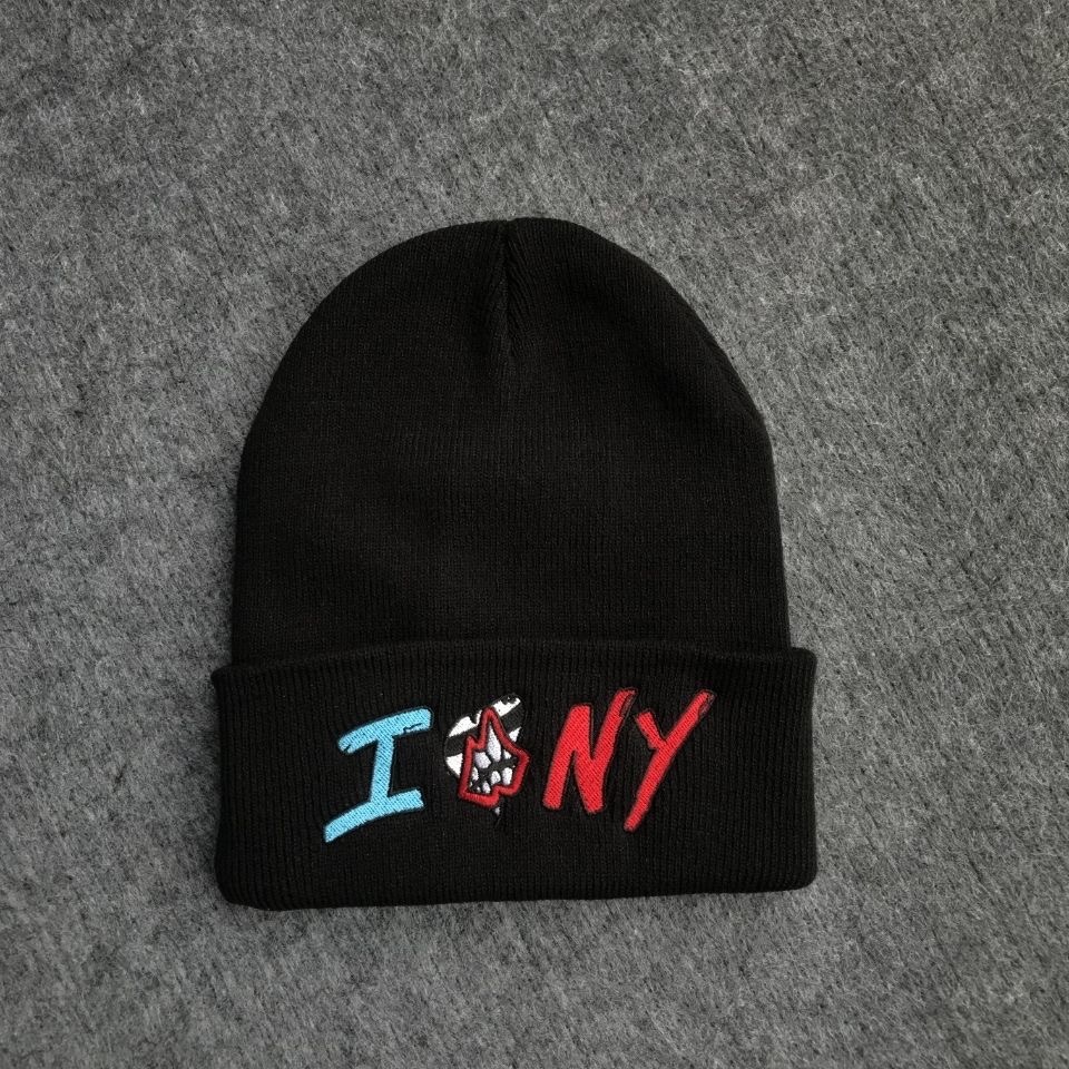 New For Men's And Women's Autumn/Winter Instagram Warm Knitted Hat Korean Edition Trendy Versatile Sex Star Same Style