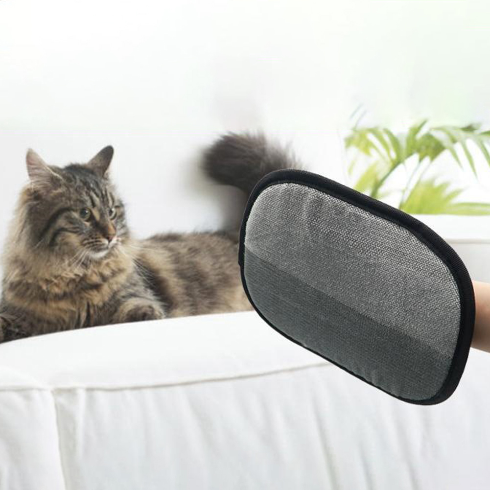 1/2/3 pcs Pet Brush Gloves Double Sided Pet Hair Remover Gloves Deshedding Brush Glove for Small Medium and Large Pets