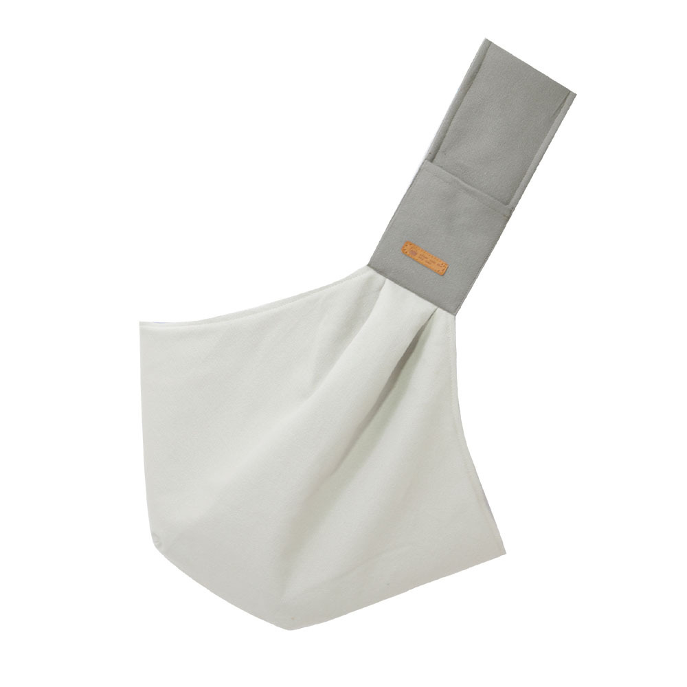 Portable Cotton Canvas Pet Sling Bag Breathable Chest Shoulder Carrier for Puppy Kitten Cat Dog Lightweight Travel Backpack Gift