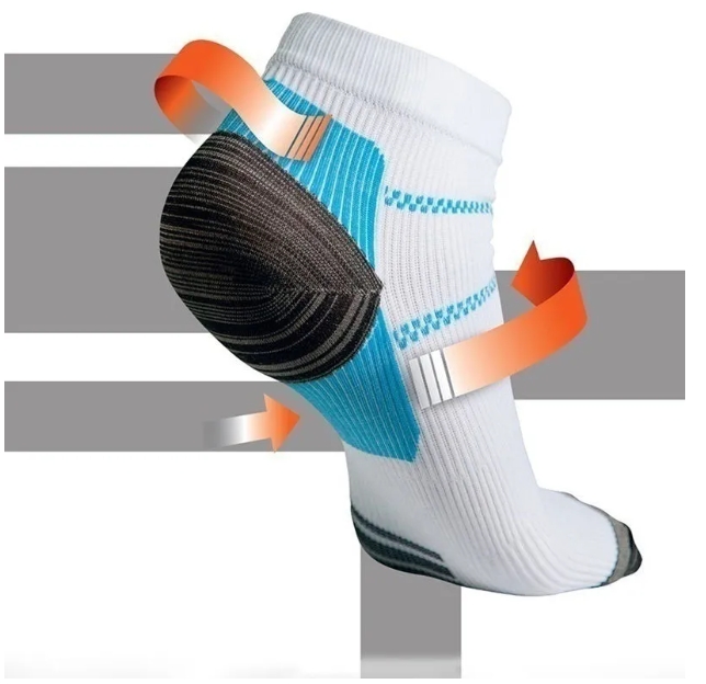 High quality Foot Compression Sock For Plantar Fasciitis Heel Spurs Pain Sport Socks
