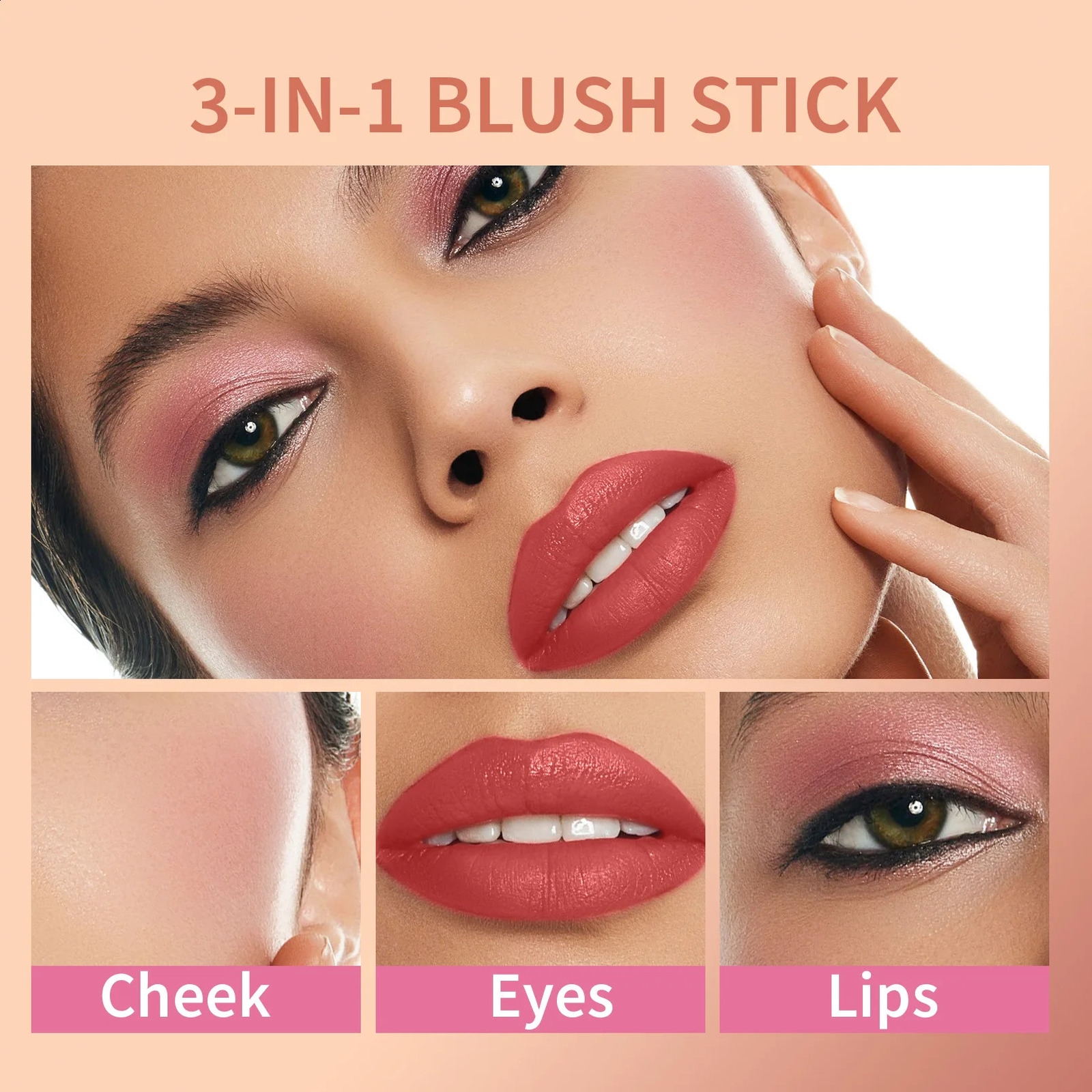Waterproof Shimmer Face Bronzer 15 Color Highlighters Glitter Corrector Contour Stick Creamy Blush Makeup Cosmetics 250219
