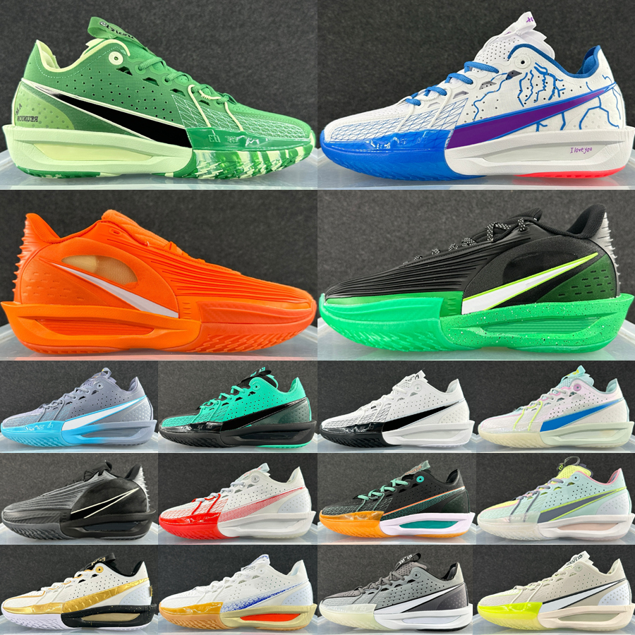 Top GT Cut 3 Turbo Men Women Basketball Shoes GT3 Designer Trainers Panda Black Label White Picante Red Dreamers Hustle Outdoor Sneakers Size 36-46