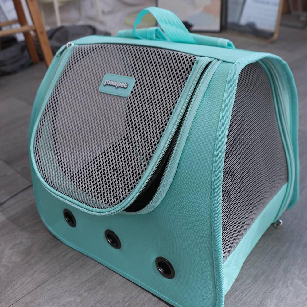 Large Capacity Cat Backpack Bag Breathable Water-resistant Cat Carrier Bag Shoulder Foldable Pet Dog Backpack Outdoor Travel