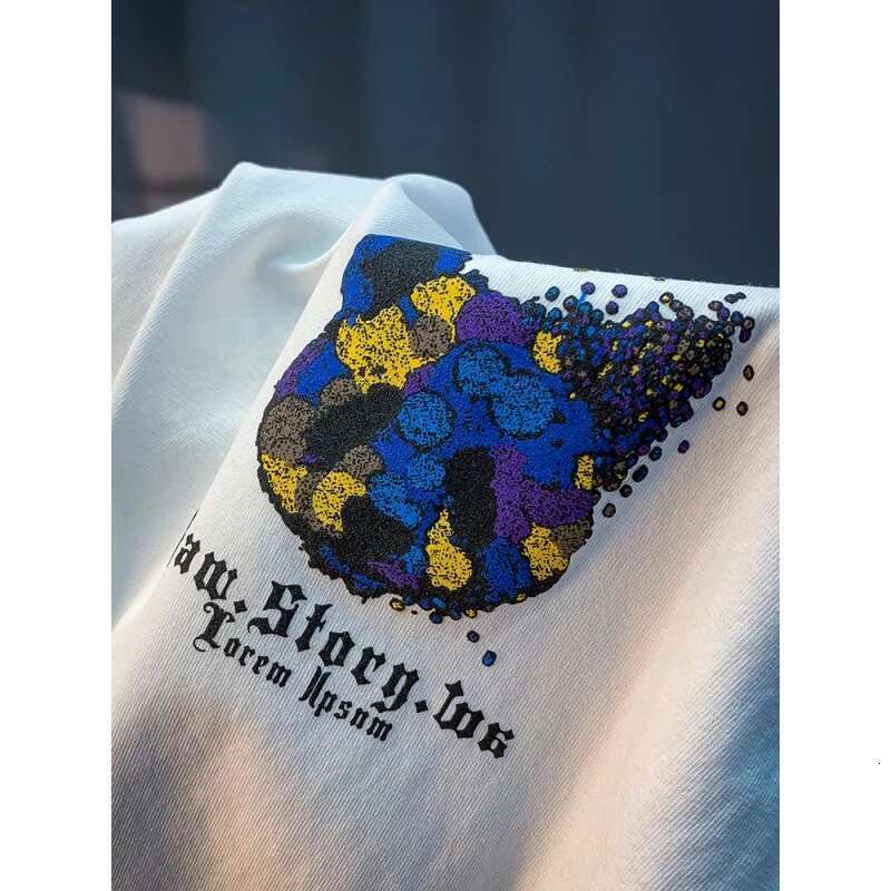 Top 2024 Summer New Short-Sleeved Men's Fashion Brand Chinese Panda Style Printed Design T-Shirt
