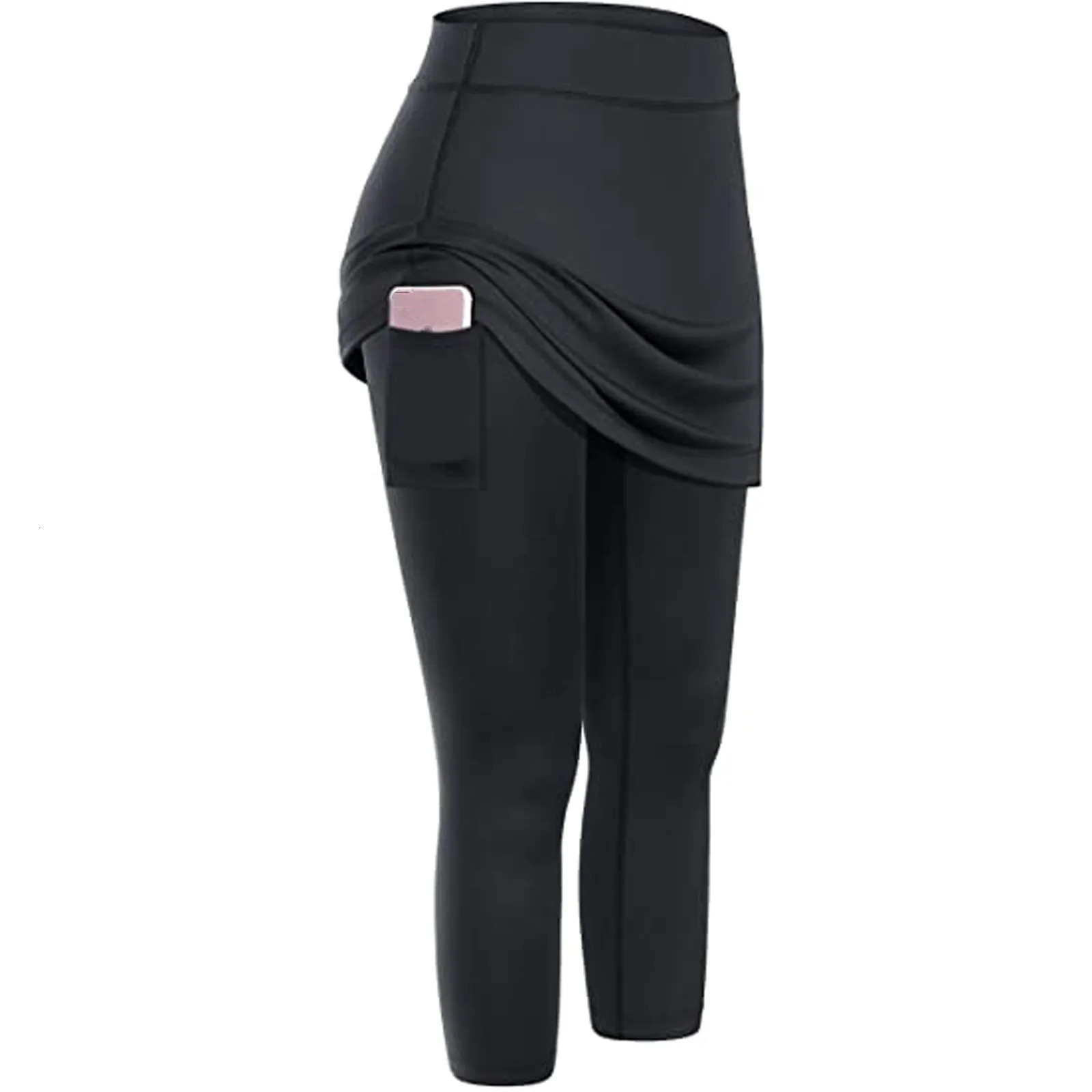 Womens tennis tight pants high waisted elastic sports and fitness jogging 250304