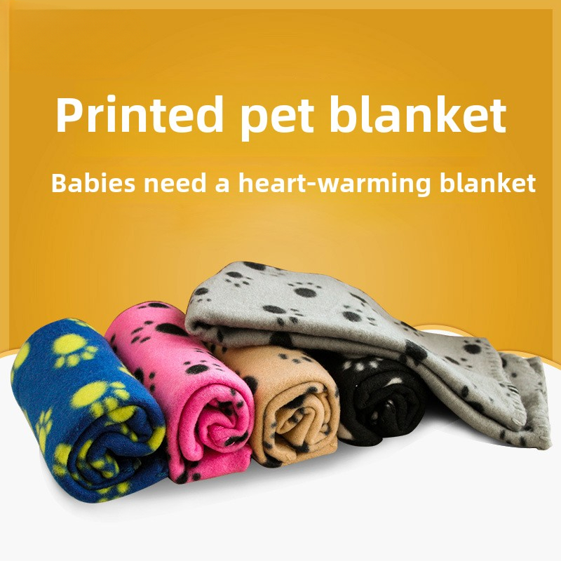 Pet blankets, factory direct sales, dog blankets, soft and warm blankets, double-sided available, cat and dog pet products