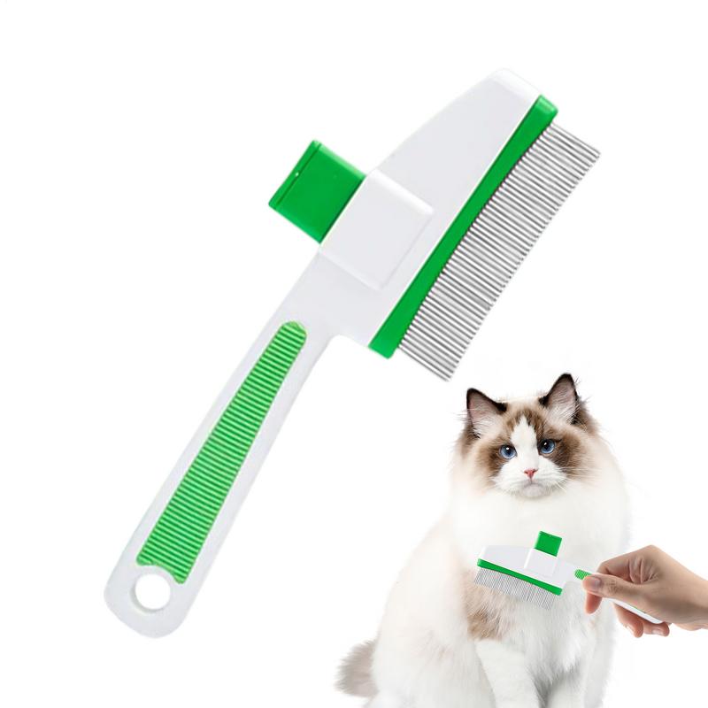 Dog Hair Remover Shedding Brush Cleaning Comb Pet Hair Remover Grooming Supplies Skin Friendly For Long & Short Haired Dogs Cats