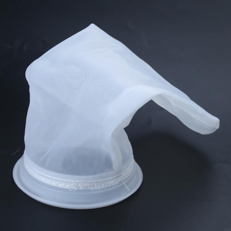 2025 New Aquarium Filter Socks 200 Micron 10 In Long 4 In Plastic Ring Nylon Filter Bags