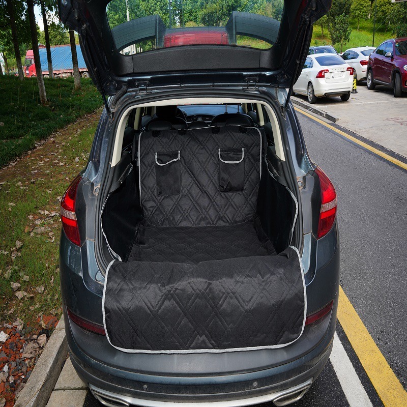 Dog Carriers Car Seat Cover Waterproof Pet Travel Dog Carrier Hammock Car Rear Back Seat Protector Mat Safety Carrier for Dogs