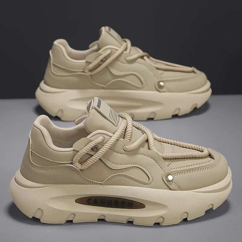 Sneakers Casual Mens Shoes Outdoor Sports Platform Fashion Leather Designer Running Tennis Skateboard Work Loafers
