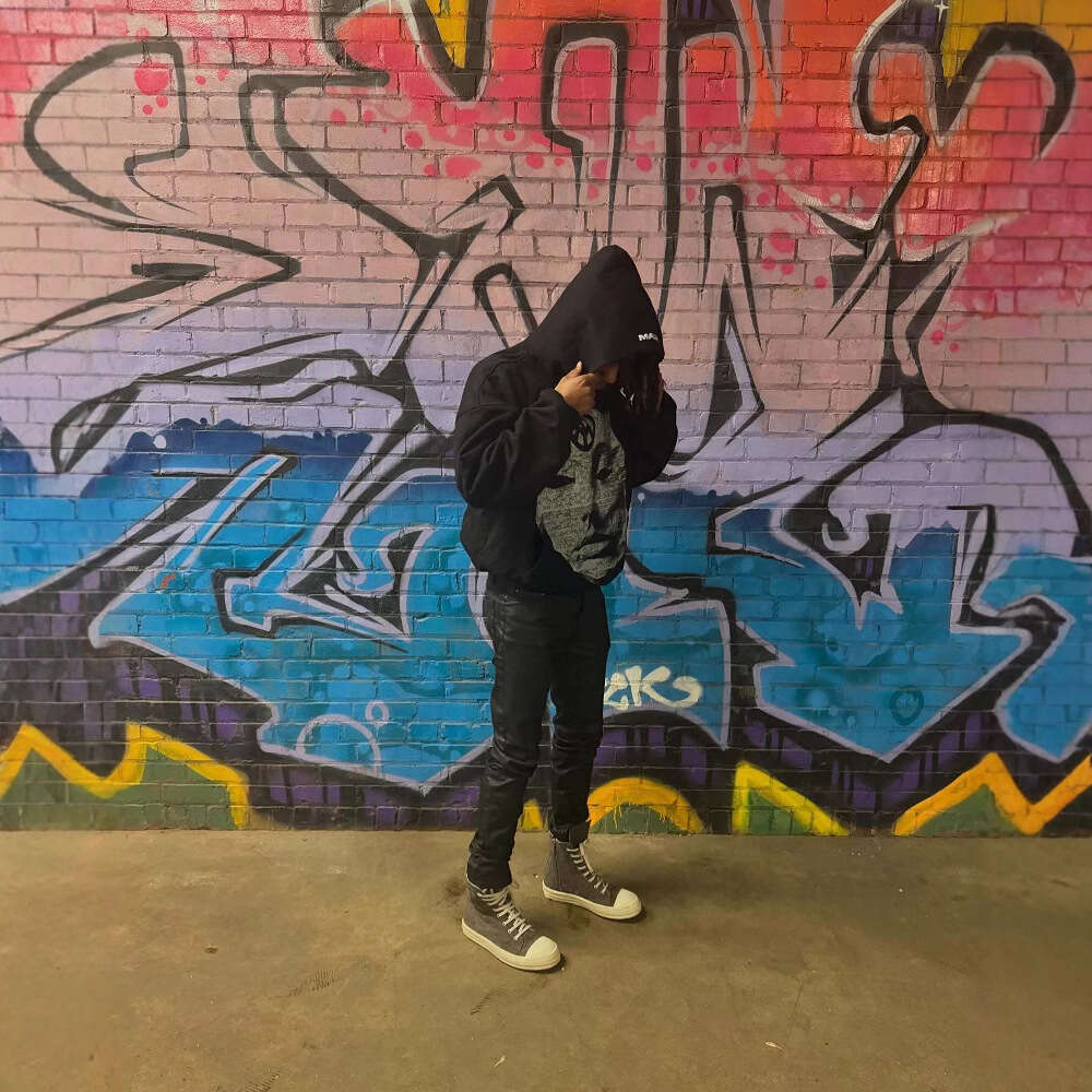 New Spring Face Cool Unisex Dark Street Hoodie