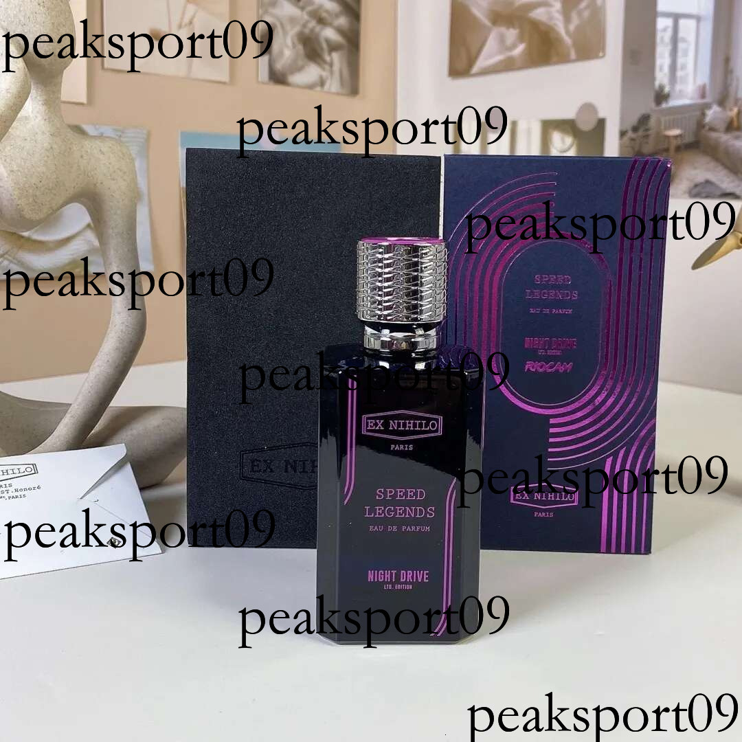 Ex Nihilo Perfume 100ml Speed Legends Fleur Narcotique Blue Talisman Fragrance Eau De Parfum Long Lasting Smell Men Women Neutral Perfumes EDP P Colog