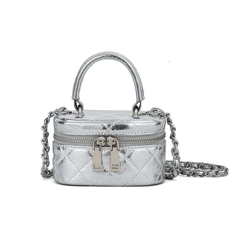 Bag Women 2025 New Crossbody Women's Box Autumn Leather Carrying Small Chain Mini Bag Bags