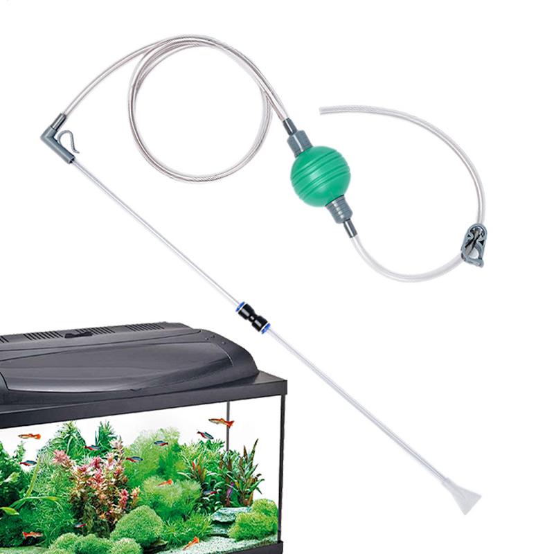 Aquarium Gravel Cleaner Gravel Cleaning Tool Aquarium Glass Cleaner Shopping Center Home Siphon Equipment To Maintain Clear