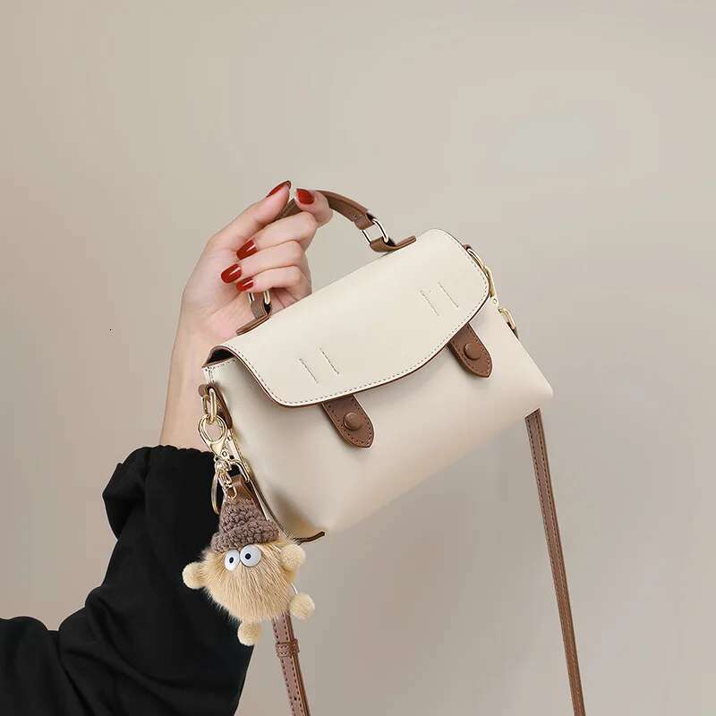 Women's 2024 New Summer Cambridge Leather Women's Bag For Girlfriend's Birthday Can Be Single-Shoulder Handbag Bags
