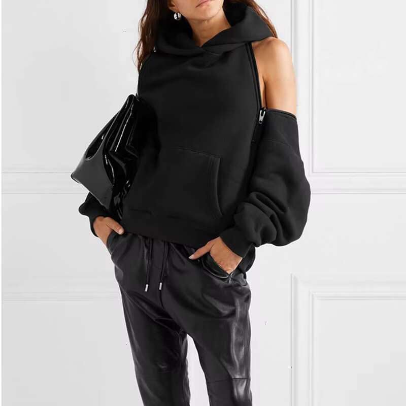 Custom Plus Size Casual Long Zipper Sexy Women's Hoodies Sweatershirts & Sweatshirts For Women