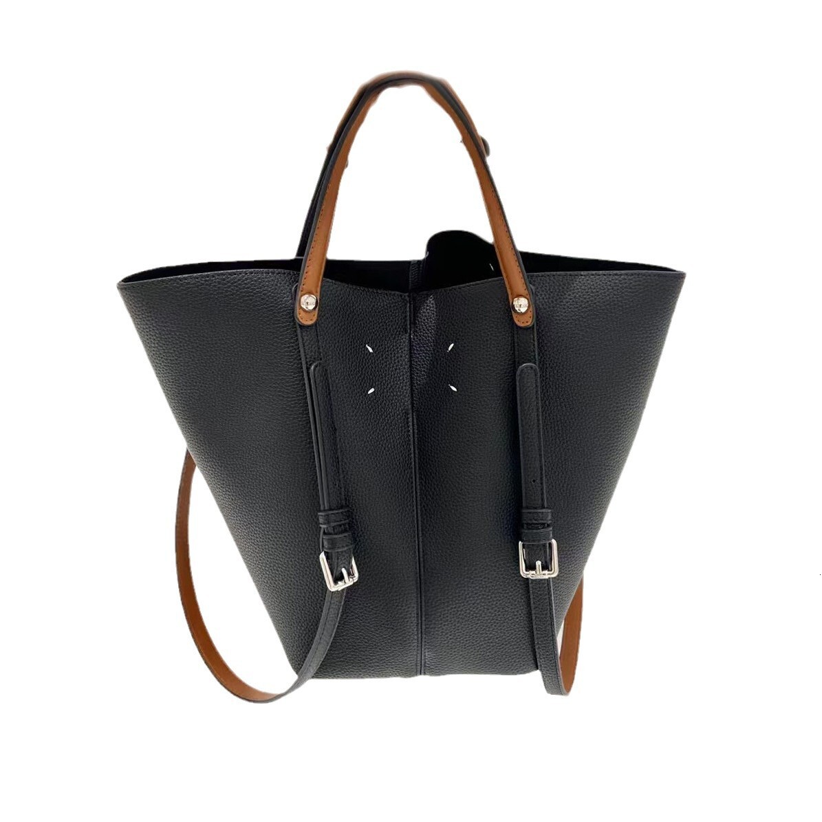 Small Niche Design Bucket Vegetable Basket Women's High-End Fashion, Underarm Versatile Commuting Shoulder Bag, Handbag