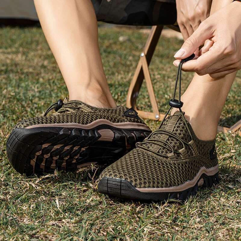 Summer Outdoor Non-slip Hiking Men Breathable Beach Wading Training Sneakers Caminhadas Trekking Shoes