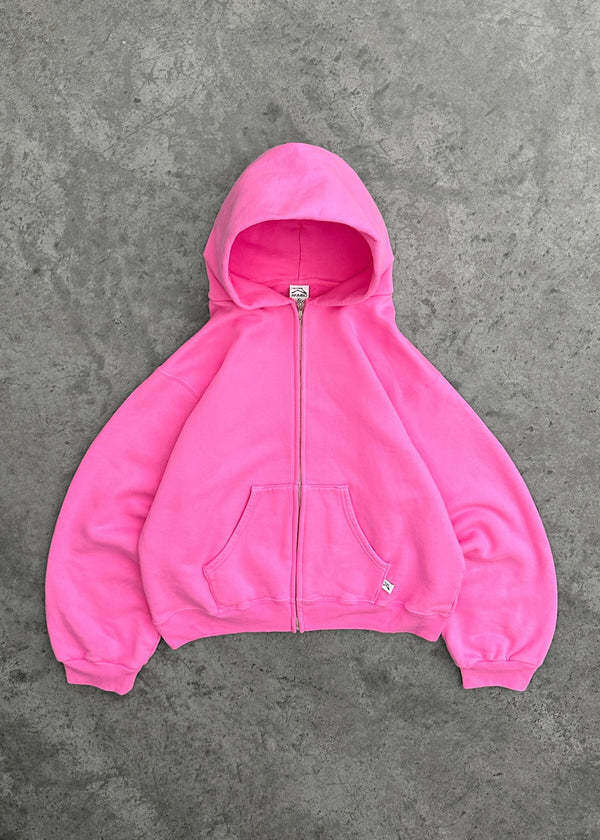 autumn and winter new cotton loose niche trendy brand high personalized street hooded zipper sweatshirt