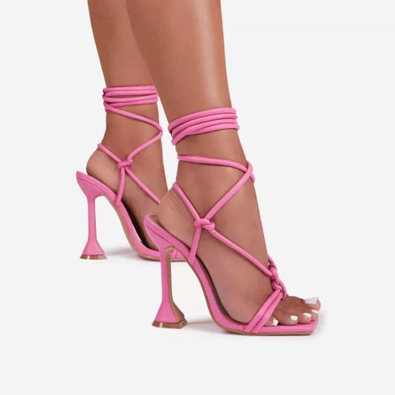 New Summer Sandals Women Shoes Ankle Strap Woman Sandals Ladies Thin High Heels Female Gladiator Shoes Sexy Pumps Party ShoesXJ2500305