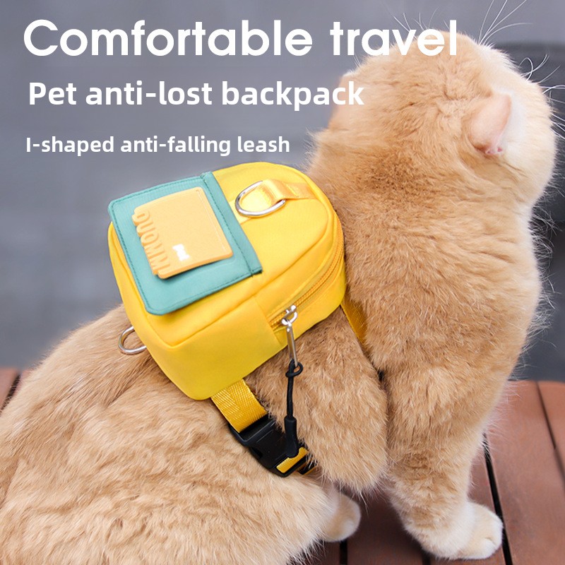 Anti-Break Outdoor Traction Cat Bag - Ideal Leash for Convenient Traveling Companionship